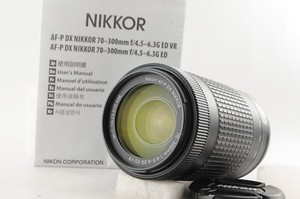 [Near Mint] Nikon AF-P DX NIKKOR 70-300mm f/4.5-6.3 G ED VR Lens #1281C