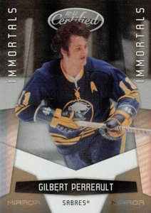 2010-11 Certified Mirror Gold #158 Gilbert Perreault /25 - Picture 1 of 2