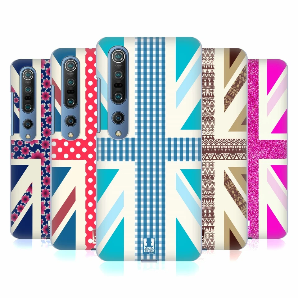 HEAD CASE DESIGNS UNION JACK COLLECTION BACK CASE & WALLPAPER FOR XIAOMI PHONES - Image 1 of 4