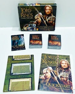 Lord of the Rings 2-Player Trading Card Game NO CD 2 Sealed Card Deck + 11 Extra - Picture 1 of 5