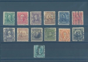 USA 1902-1903 used stamps - fine (CV $950 EUR820) - Picture 1 of 1