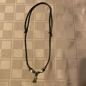 Personalisierte Halskette mit Anhänger Name auf einem Reiskorn "Janice" - Bild 1 von 9