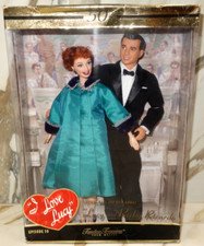 2000 Barbie 50th Anniversary Edition I Love Lucy & Ricky Ricardo Damaged Box