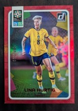Lina Hurtig 2023 Panini Donruss FIFA Women's World Cup #174 Red /299 Sweden