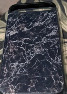 Marmor-Schwarze Hülle für iPhone 6/6S/7/8 4,7". - Bild 1 von 2