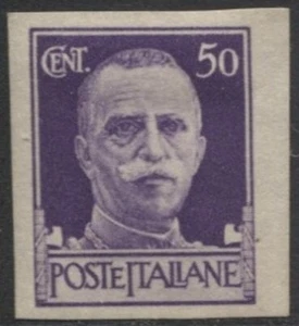 REGNO - 1929 Imperiale, 50 C. violetto - (217/FM23) - Foto 1 di 1