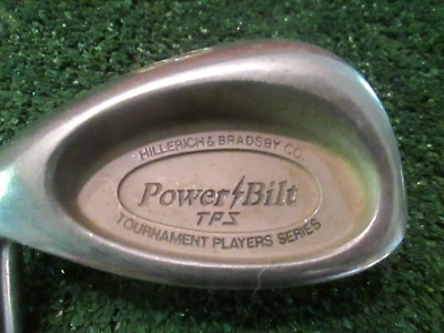 Golf Vintage Left Handed Powerbilt TPS 8 iron All Original w/ PowerBilt Grip - Image 1 of 4