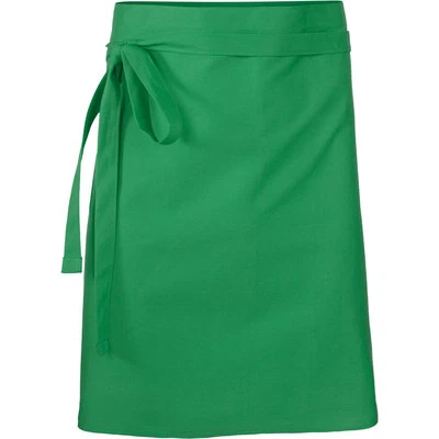 NO NAME Bistroschürze kurz grün 90 x 50 cm - NEU - Kellnerschürze 100% BW Gastroschürze