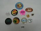 11 Vintage Button Pinbacks - Pins Various Themes Buttons Pins Round Lot