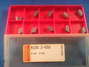 Insertos de torno ranurado de carburo Sandvik Coromant N150,2-600 gr 135 - Imagen 1 de 1