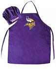 Minnesota Vikings NFL Barbecue Tailgating Apron & Chef's Hat