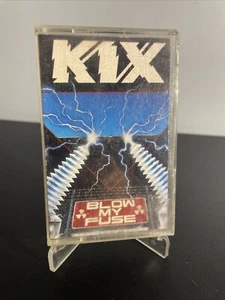Kix - Blow My Fuse - Cassette Tape Music Album. 1988. Tested & Working - Picture 1 of 7