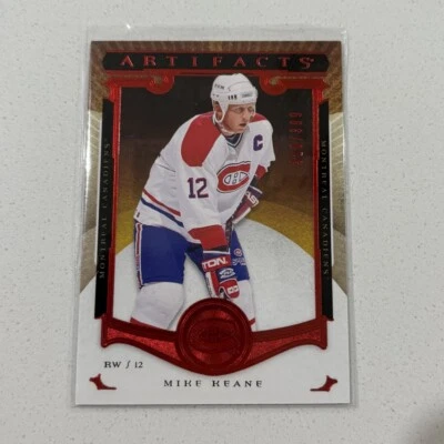 2015-16 Upper Deck Artifacts Ruby /399 Mike Keane #143 Montreal Canadiens - Image 1 of 2