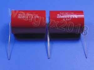 2pcs 400V 6.8uF MKP Crossover Membrane Polypropylene Non-Polarized Capacitor - Picture 1 of 1