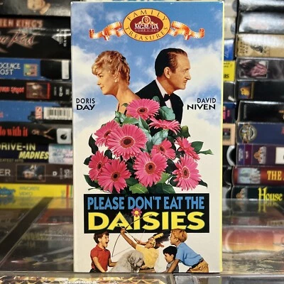 Please Don’t Eat the Daisies 1959 VHS Tested Doris Day David Niven Family Comedy - Image 1 of 4
