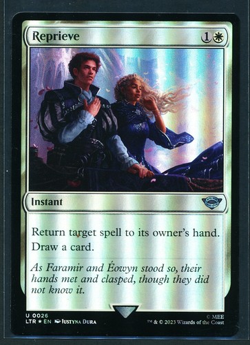 Reprieve - Foil - Magic MTG 2023 Lord of the Rings NM | eBay
