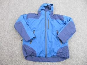 LL Bean Jacket Mens Adult Extra Large Blue Outdoors Windbreaker Parka Hoodie - Picture 1 of 13