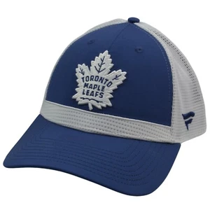 Toronto Maple Leafs Fanatics NHL Hockey Team Logo Trucker Snapback Hat - Picture 1 of 6