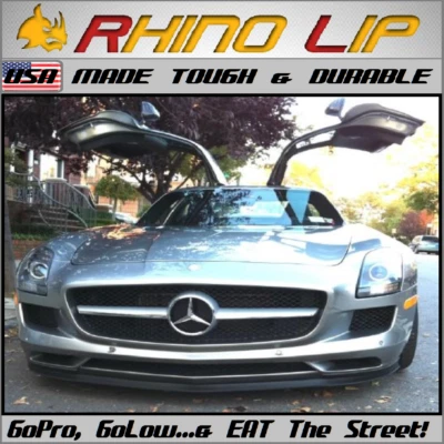 MERCEDES AMG Coupé S63 SLK55 SLS C63 SL73 R129 SL60 alerón barbilla labio moldura de goma Foto 1 de 4