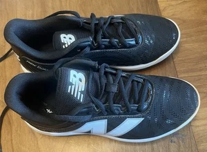 New Balance 4040 v7 Mid-Molded Cleats J4040BK Black Size: 3.5 - Picture 1 of 6