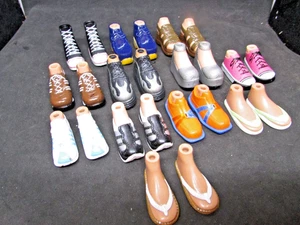 Bratz Doll Sneakers, Sandals and Casual Shoes  - 12 Matched pairs            (D - Picture 1 of 9