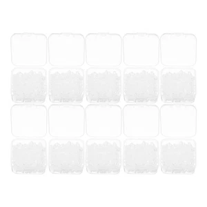  10 Box Ohrring Rückseiten Ersatz weiche Pads klar Ohrstecker für Ohrringe - Bild 1 von 20