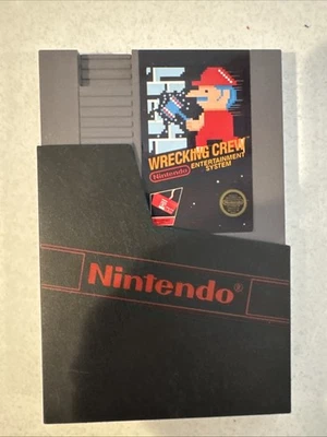Nintendo NES Wrecking Crew Video Game Cartridge 5 Screw With Sleeve - Image 1 of 4