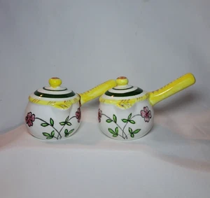 Herdplatte Soßenpfannen Salz und Pfefferstreuer - Bild 1 von 13