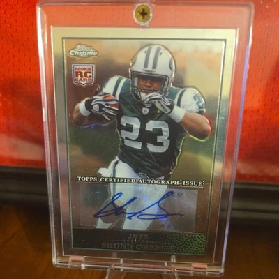 2009 Topps Chrome #TC176 Shonn Greene Rookie AUTO - Image 1 of 2