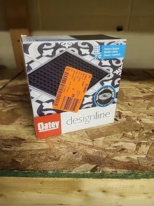 Oatey Designline 6 in. x 6 in. Matte Black Square Shower Drain w/ Cover - Picture 1 of 1