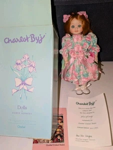 SELTENE GOEBEL CHARLOT BYJ PUPPEN VON KAREN KENNEDY MIT ZERTIFIKAT & ETIKETT BABYSCHLEIFEN - Bild 1 von 4