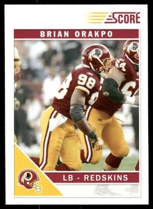 2011 Score #293 Brian Orakpo Washington Redskins Football Karte - Bild 1 von 2