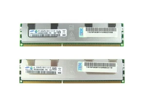 IBM EM32 32GB (2 x 16GB) Memory Kit 1066MHz PC3-8500 DDR3 ECC RDIMMs 31F5 z7 - Picture 1 of 2