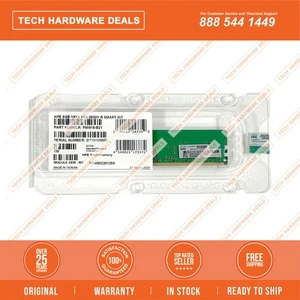 P06186-001 3 Year HPE Warranty RETAIL BOX HPE 8GB (1x8GB) Single Rank x8 DDR4-29 - Picture 1 of 2