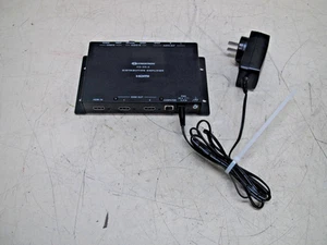 Crestron HD-DA-2 HDMI 1-To-2 Splitter Distribution Amplifier With Power Adapter - Picture 1 of 8