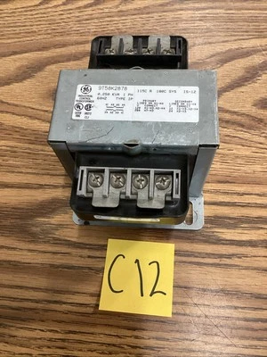 GENERAL ELECTRIC 9T58K2878 Transformer .250 KVA 60HZ 1 PH Used - Image 1 of 4