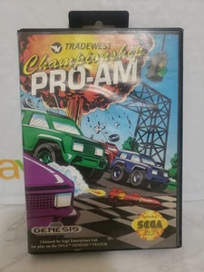 Championship Pro-Am (Sega Genesis, 1992) Senza Manuale*TESTATO* Leggi Descrizione - Foto 1 di 10