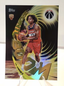 2025-26 Topps Tre Johnson III RC Sonic Boom SSP CASE HIT Rookie Wizards  - Imagen 1 de 2