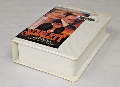 Vintage VHS Scarlett Hallmark 1996 Library 2 Movie Set Sequel Gone With Wind - Image 1 of 4