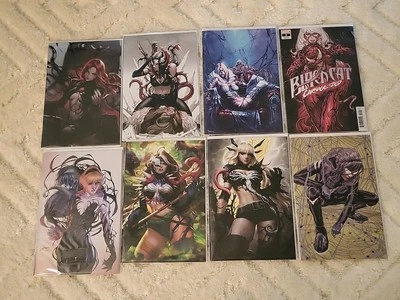 《维诺姆之死》女性漫画 7 件罕见漫画 HTF!!  — 第 1/4 张图片