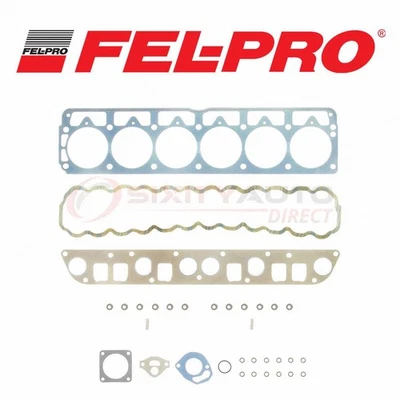 Fel-Pro Cylinder Head Gasket Set for 1991-1993 Jeep Wrangler 4.0L L6 - xe Foto 1 de 4