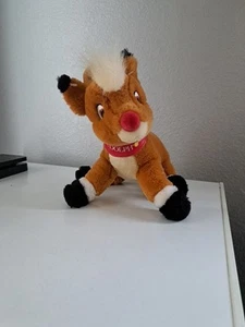 Rudolph Reindeer Plush Prestige Brand Ten Inch Island of Misfit Toys - Picture 1 of 5