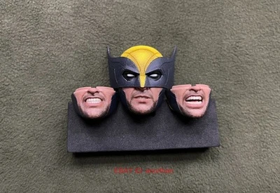 Hot Toys MMS754 Wolverine Deluxe Version 1/6 Helmet Head Sculpt Accessories - Image 1 of 4