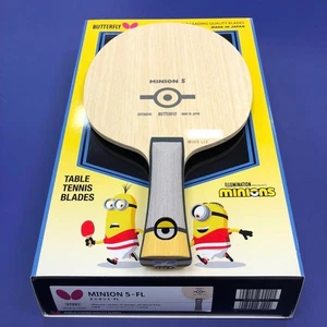 Butterfly Minion 5 FL Table Tennis Blade Offensive 5-Ply Shakehand 37291 New - Picture 1 of 10