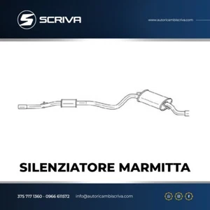Marmitta Silenziatore posteriore Fiat Seicento 600(187_) 1.1(187AXA,187AXB1A) - Foto 1 di 1
