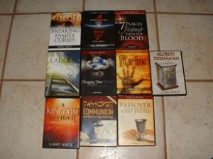 10 Pastor Larry Huch Sets of CDs & DVDs The 7 Places Jesus Shed His Blood Lot 2 - Imagen 1 de 1