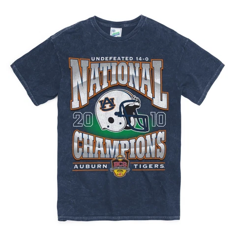 Auburn Tigers Football 2010 National Champions '47 Brand T-Shirt Men's NWT Cover