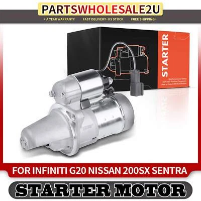 Motor De Arranque para INFINITI Nissan 200SX 1997-1998 Sentra 98-01 1.4KW 12V 8TCW Foto 1 de 4