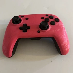Wireless Nintendo Switch Pro Controller Pink- Tested - Picture 1 of 5