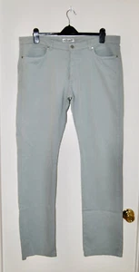 NWT Barney's NY Piattelli Men's Pale Sage Green 5-Pocket Pants sz 38X36 - Picture 1 of 12